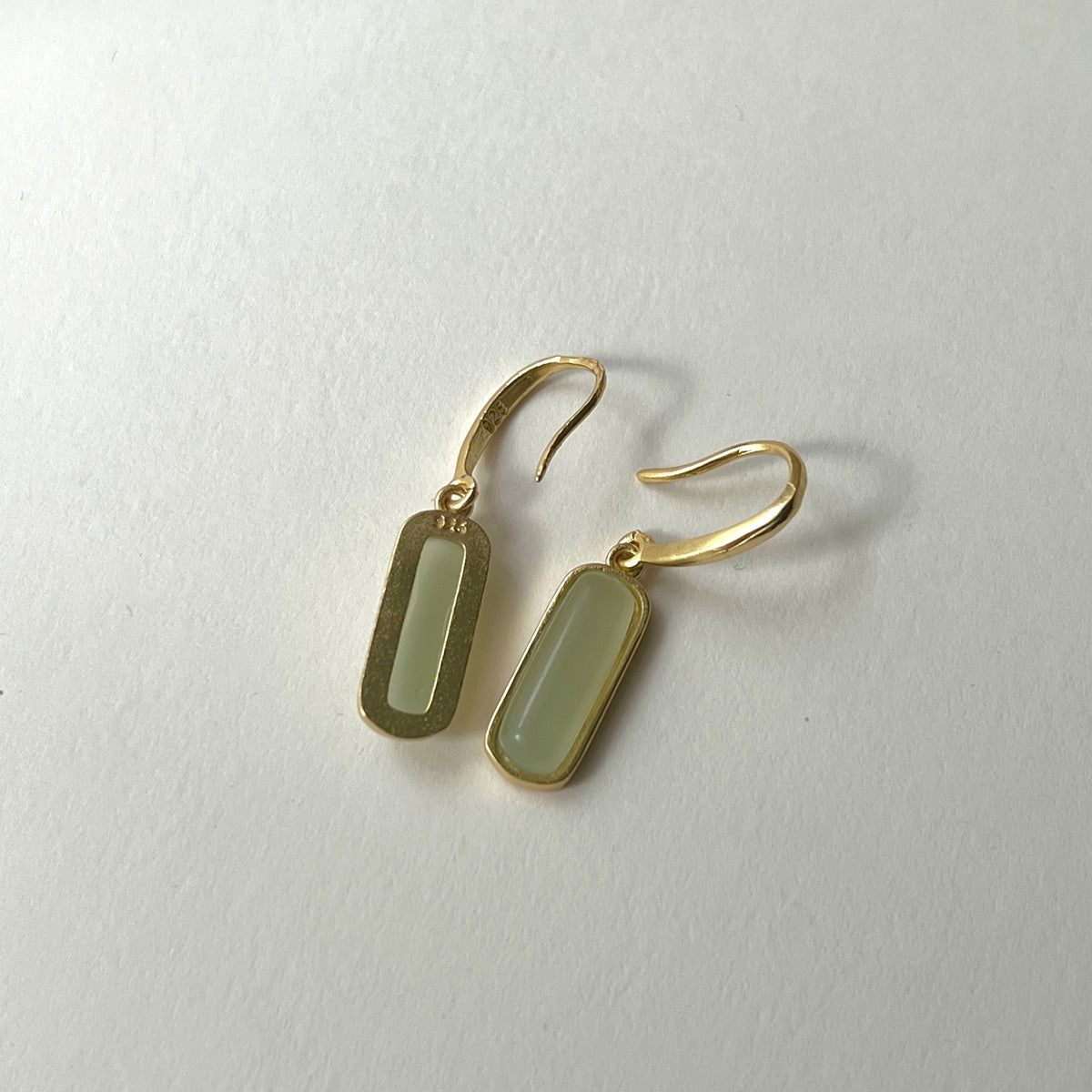 Fiona - Pendientes colgantes de piedra