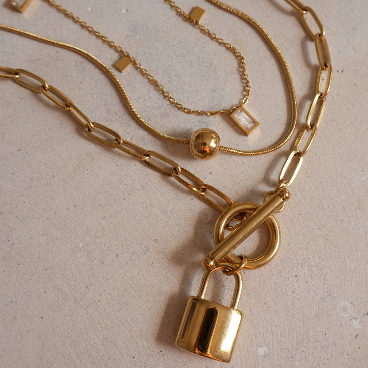Goodlove - Collar con colgante de cerradura