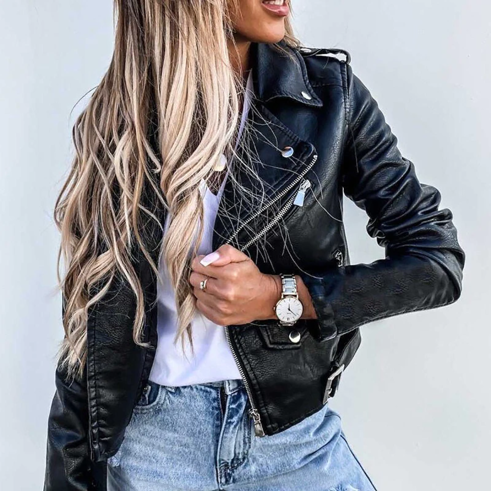 Rubie - Chaqueta de Estilo Clásico para Mujer