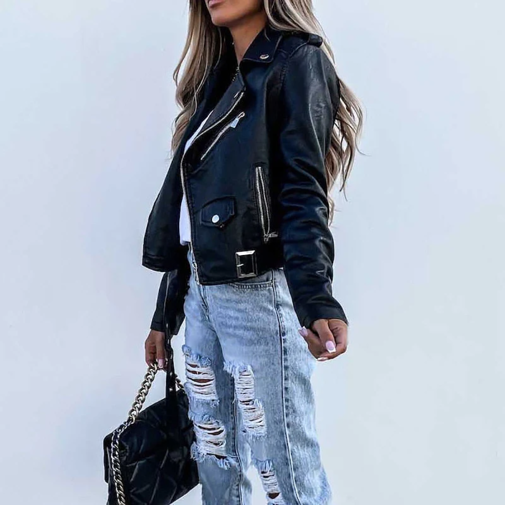 Rubie - Chaqueta de Estilo Clásico para Mujer