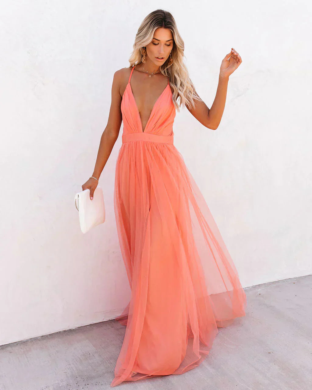 Belinda - Vestido maxi fluido y chic Estilo veraniego