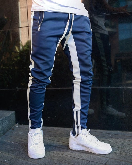 Mateo - Pantalones de chándal con franjas laterales