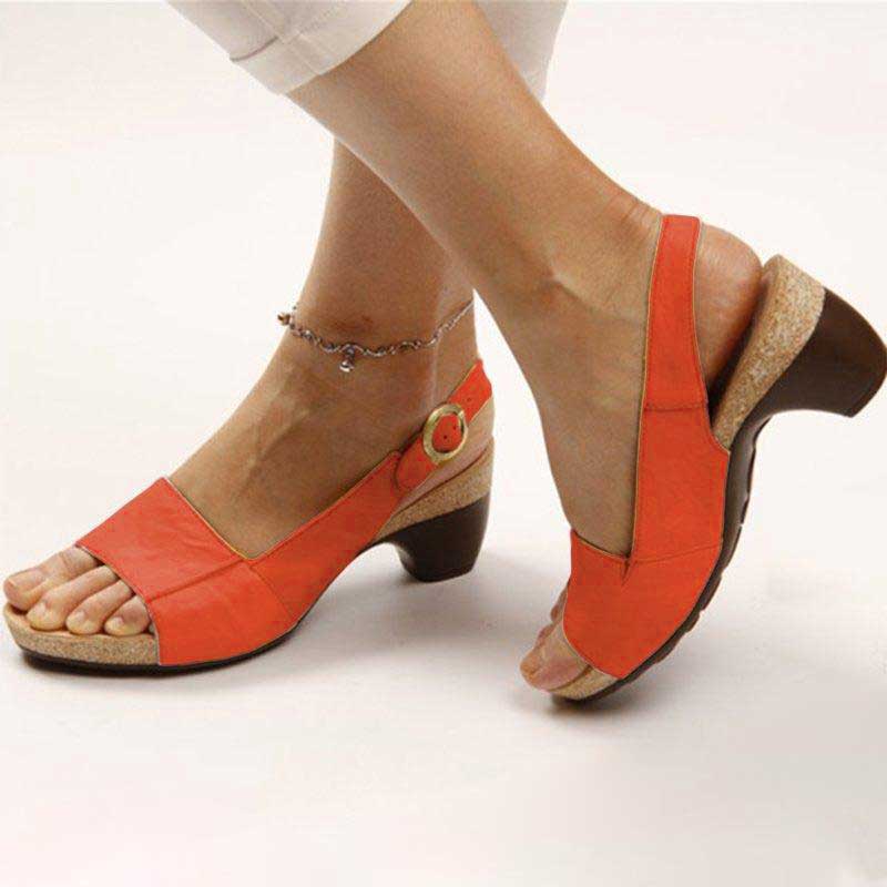 Karen - Sandalias con Tacón para Mujer
